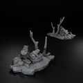 Swamp Frog Scenery - Corrupted Forest Scatter