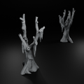 Mossy Deadwood Snag - Grimdark Swamp Tree