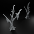 Blighted Willow Snag - Grimdark Swamp Tree
